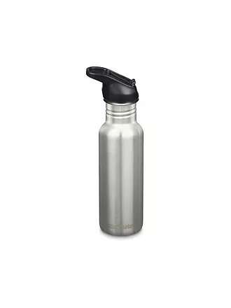 KLEAN KANTEEN | Borraccia Classic Flip Seal Sport Cap Wistraw 532ml | silber